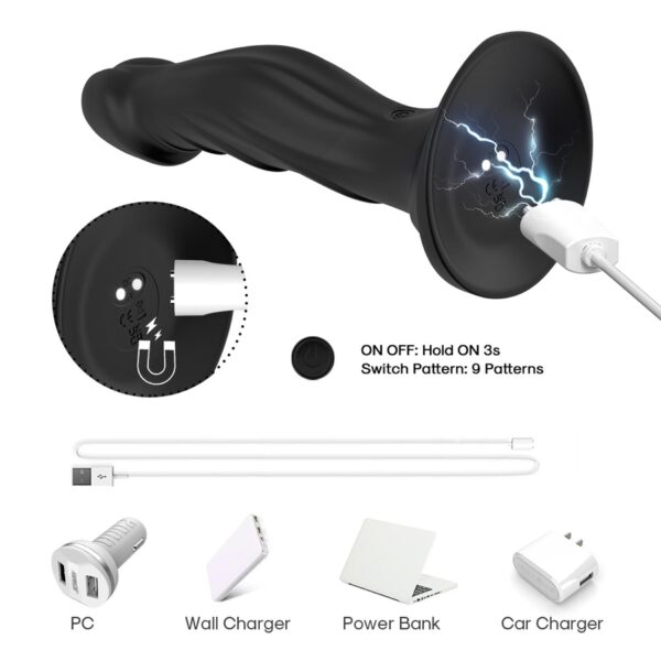 Optimus Black, 9 vibration functions - obrazek 2