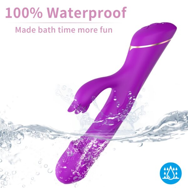 Rubberco Purple, 2* 9 vibration functions - obrazek 2