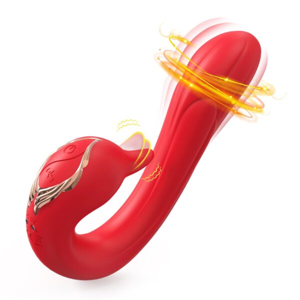 Swan Red, 9 vibration functions - obrazek 2