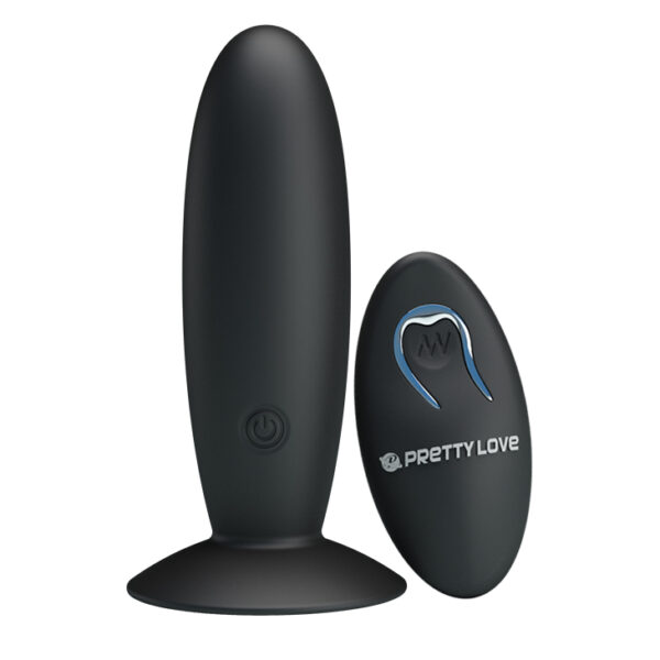 PRETTY LOVE   REMOTE CONTROL VIBRATING PLUG 12 function - obrazek 2