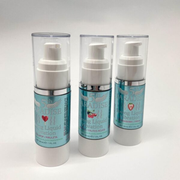 Strong Liquid Vibration Strawberry 5th PARADISE 30 ml - obrazek 2