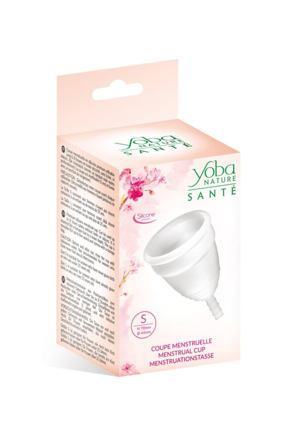 MENSTRUAL CUP WHITE S (Size: T1) - obrazek 2