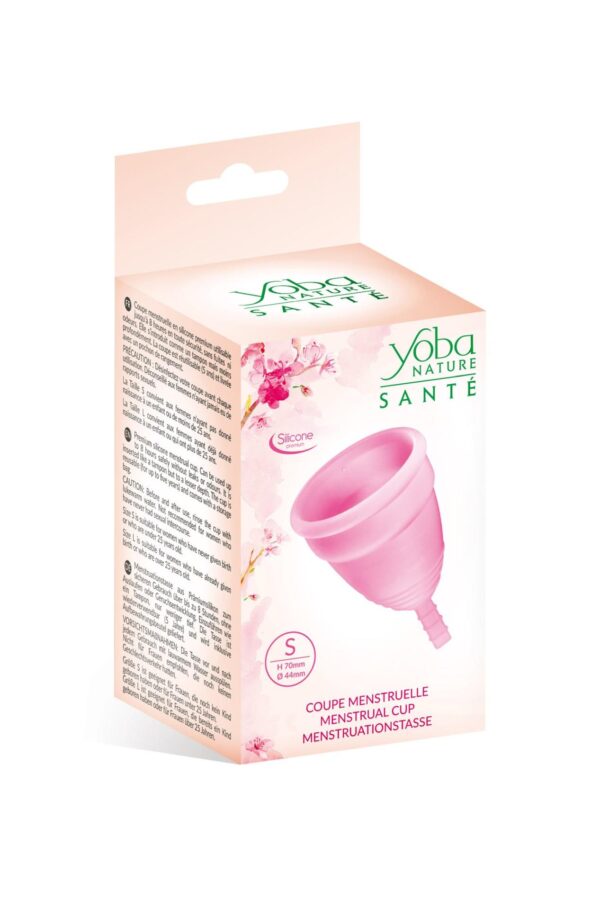 MENSTRUAL CUP PINK S (Size: T1) - obrazek 2