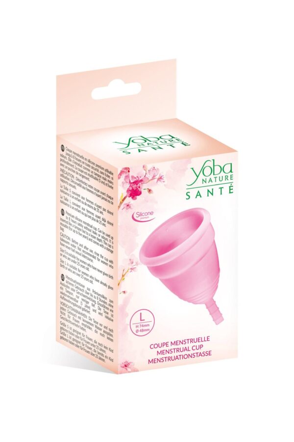 MENSTRUAL CUP PINK L (Size: T2) - obrazek 2