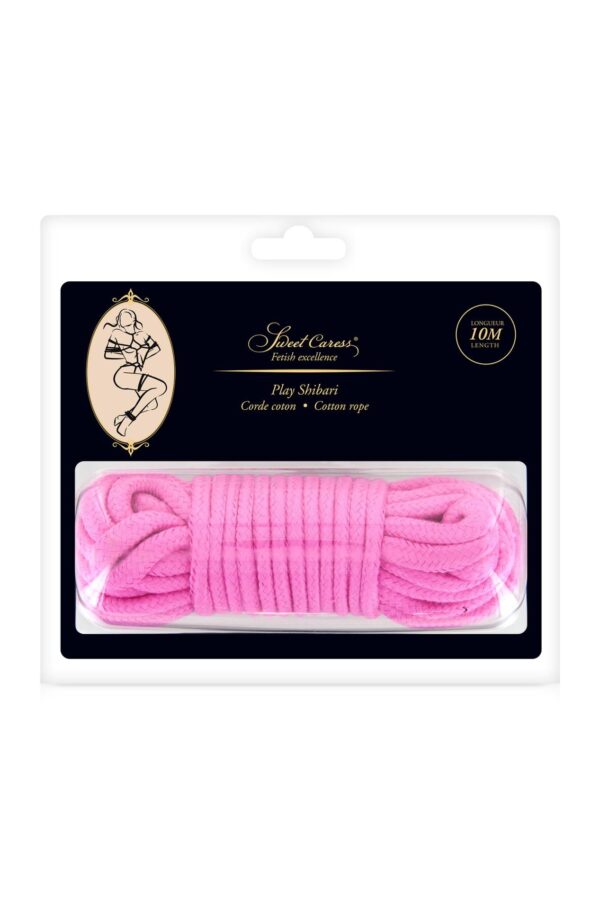 SM BONDAGE PINK ROPE 10M (Size: T2) - obrazek 2