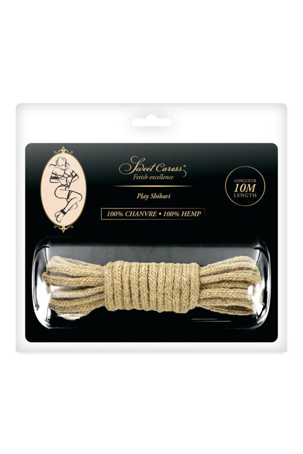 SM BONDAGE HEMP ROPE 5M (Size: S) - obrazek 2