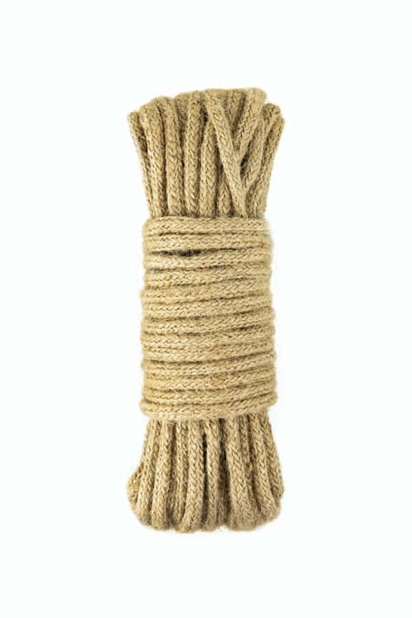 SM BONDAGE HEMP ROPE 10M (Size: M) - obrazek 2