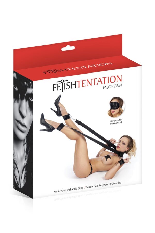 WRIST AND LEG BONDAGE KIT - obrazek 2