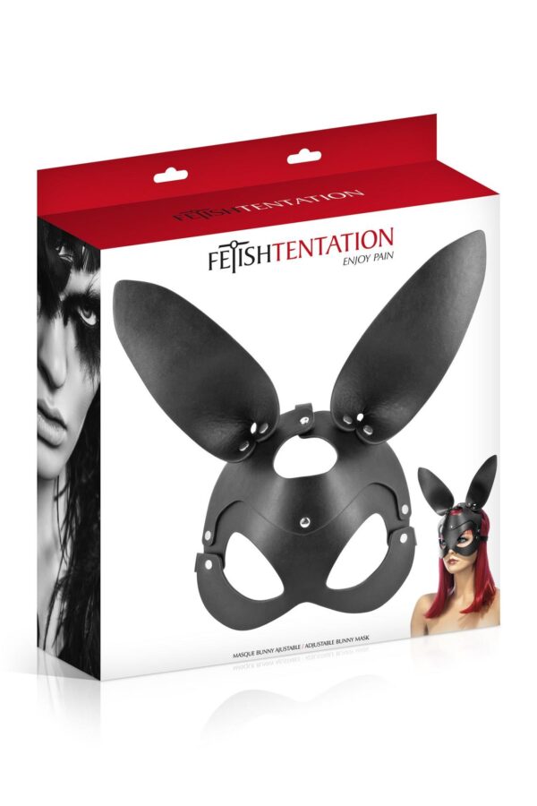 FETISH ADJUSTABLE BUNNY MASK - obrazek 2