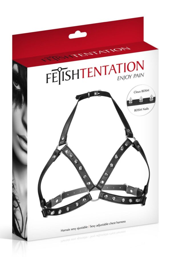 SEXY CHEST HARNESS WITH PICS - obrazek 2