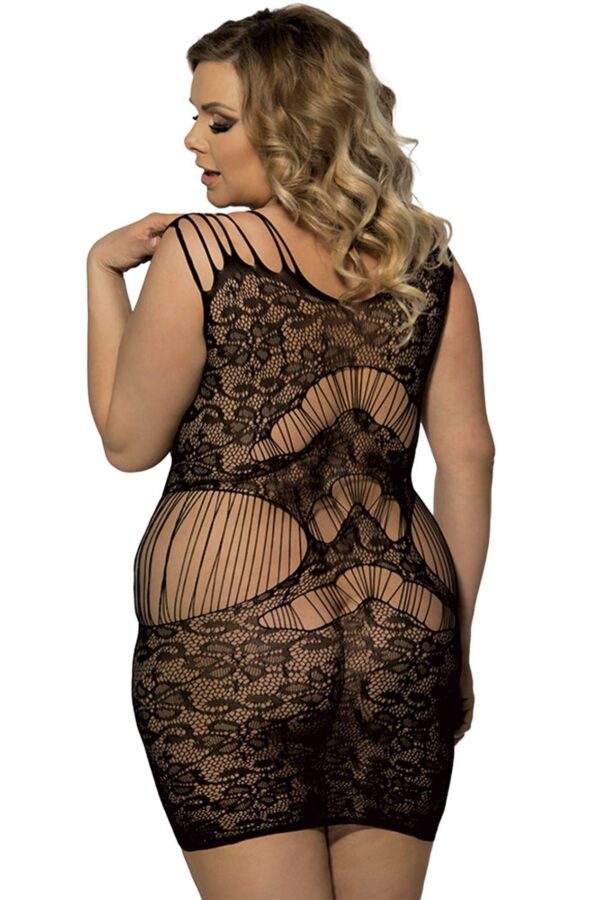 DRESS H3124P BLACK XL (Size: XL) - obrazek 2