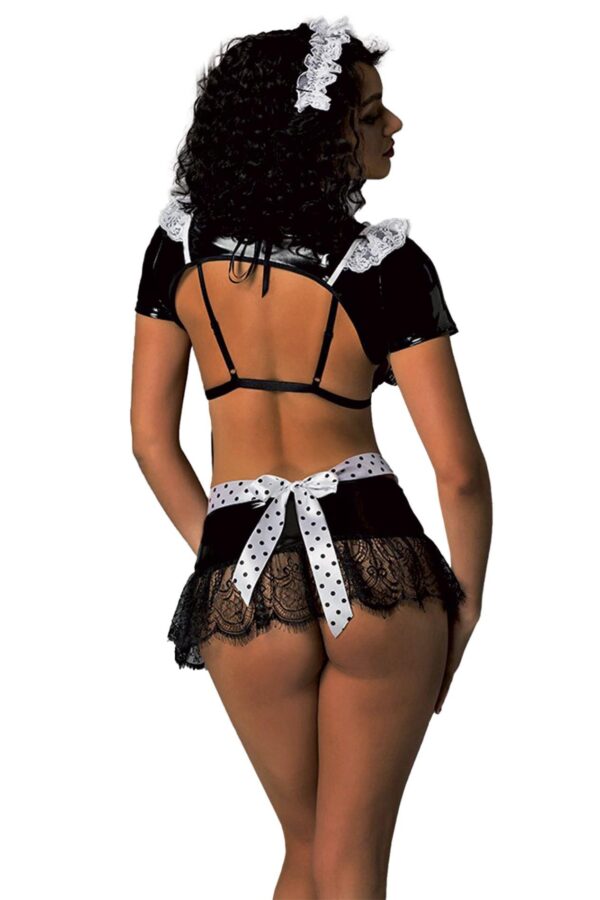 SOUBRETTE OUTFIT 8 P BLACK TU (Size: TU) - obrazek 2