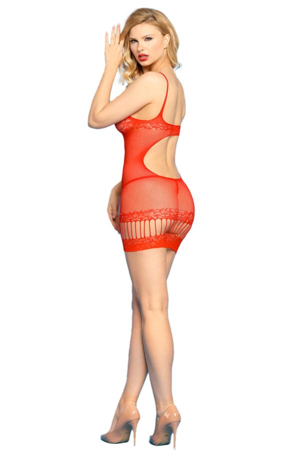 ROUG TU MESH DRESS (Size: TU) - obrazek 2