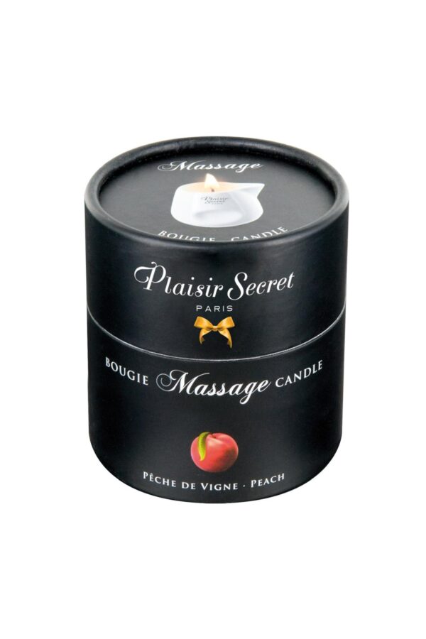 PEACH MASSAGE CANDLE 80ML - obrazek 2
