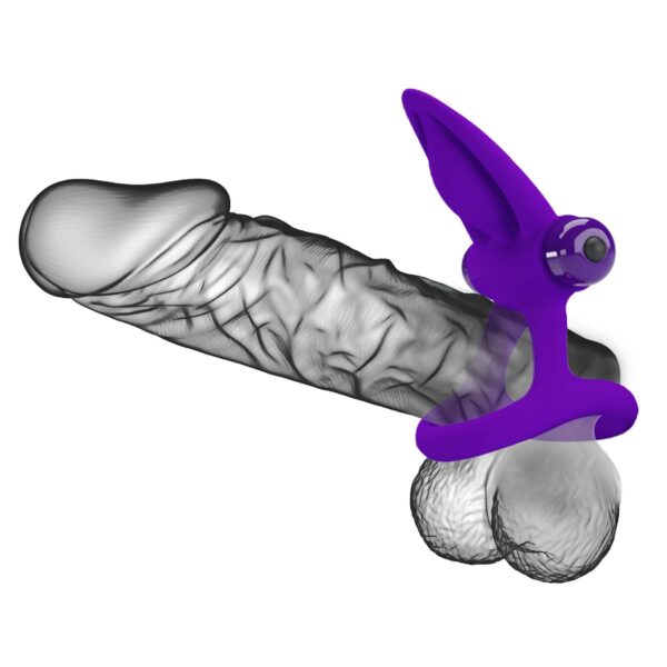PRETTY LOVE   VIBRATION COCK RING, 10 vibration functions - obrazek 2