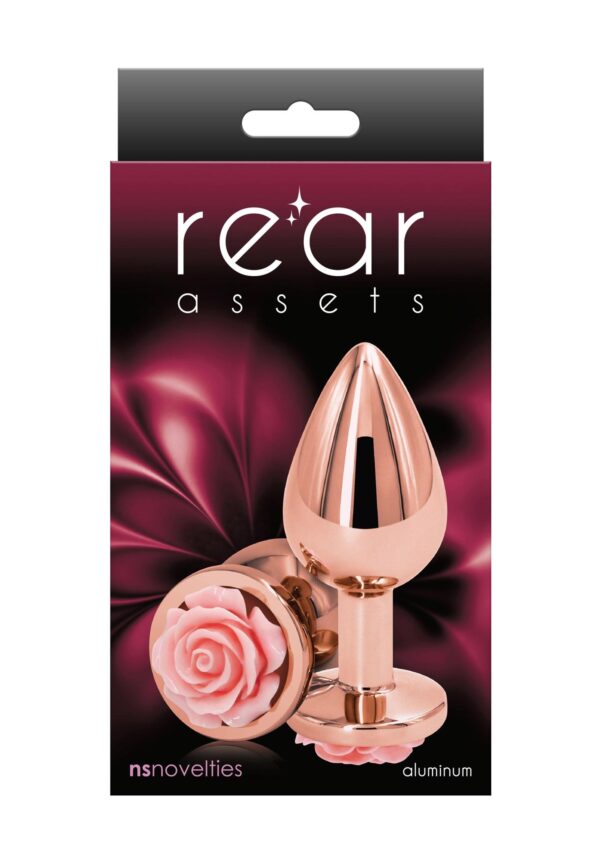 Rose Buttplug Medium Pink - obrazek 2