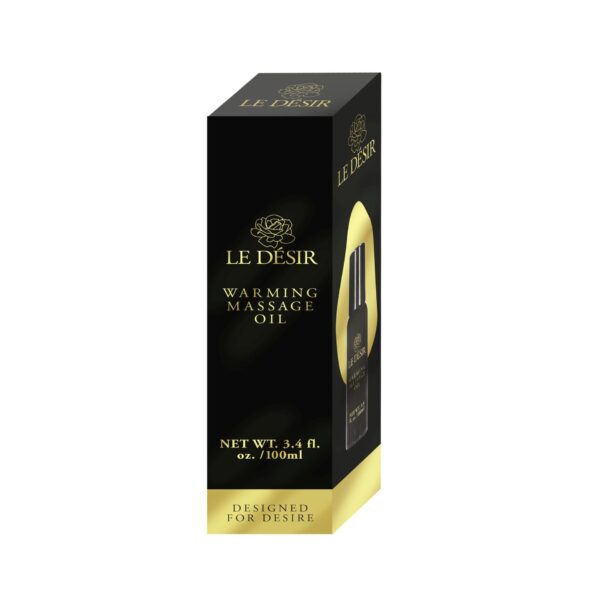Warming Massage Oil   3.4 fl oz / 100 ml - obrazek 2