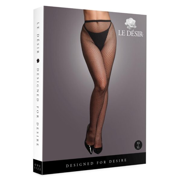 Panty with small fishnet structure. - obrazek 2
