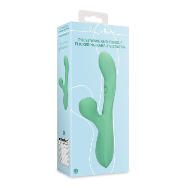 Pulse Wave and Tongue Flickering Rabbit Vibrator - obrazek 2