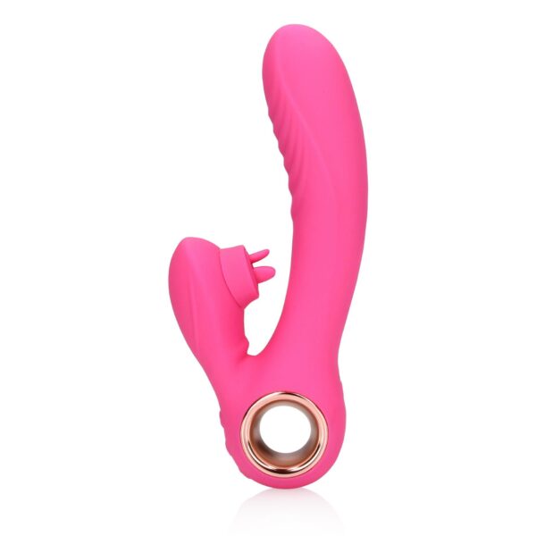 Tongue Flickering and Heating Rabbit Vibrator - obrazek 2