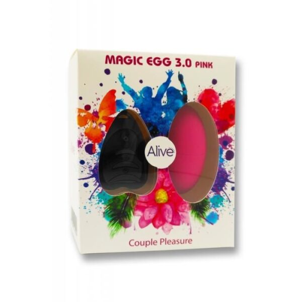 Jajko/wibr Wibrator  Egg 3.0 PINK Remote control - obrazek 2