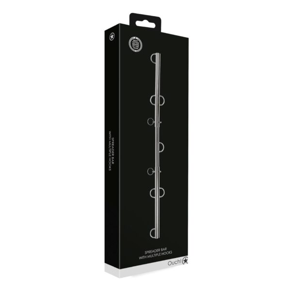Spreader Bar with Multiple Hooks   Silver - obrazek 2