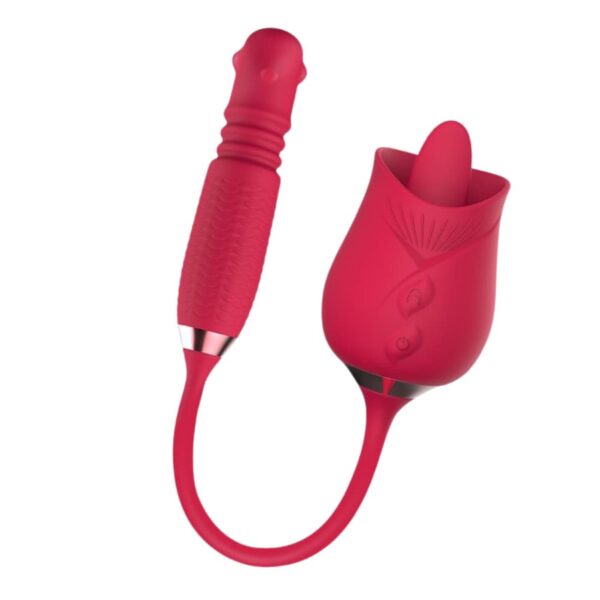 Rouge Velvet   Rose Vibrator - obrazek 2