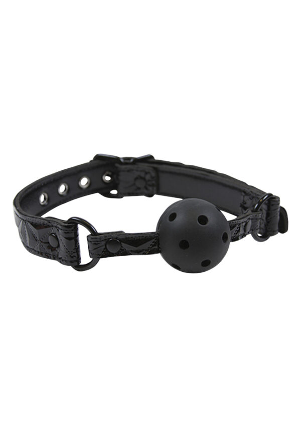 Ball Gag Black - obrazek 2
