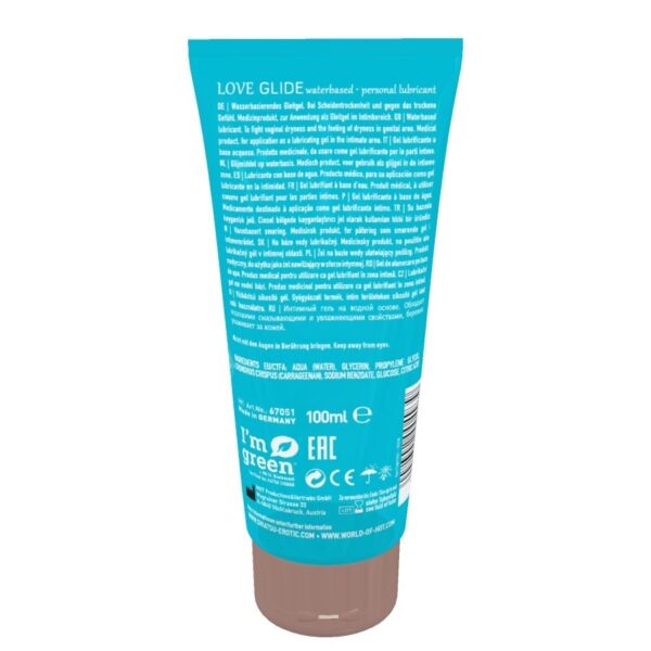 Żel  SHIATSU Love Glide waterbased 100ml - obrazek 2