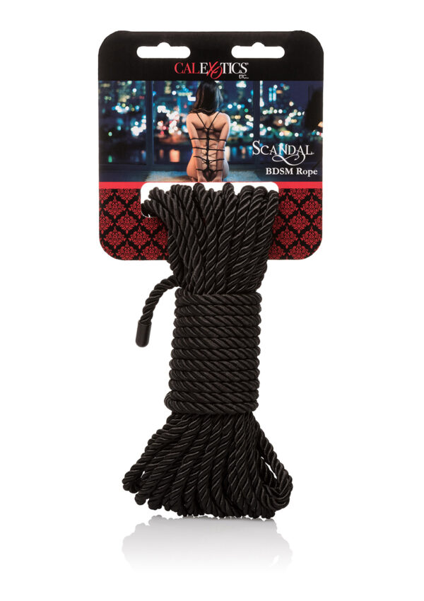 Scandal BDSM Rope 10M Black - obrazek 2