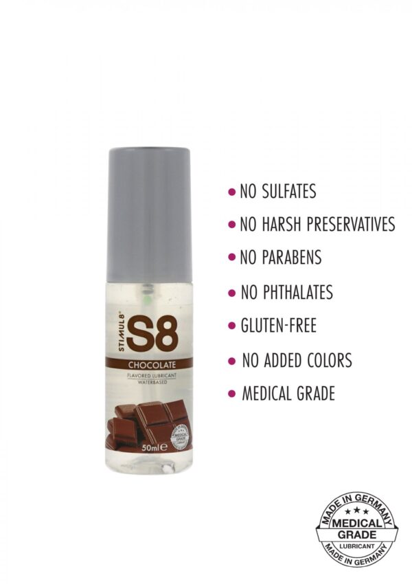 S8 WB Flavored Lube 50ml Chocolate - obrazek 2