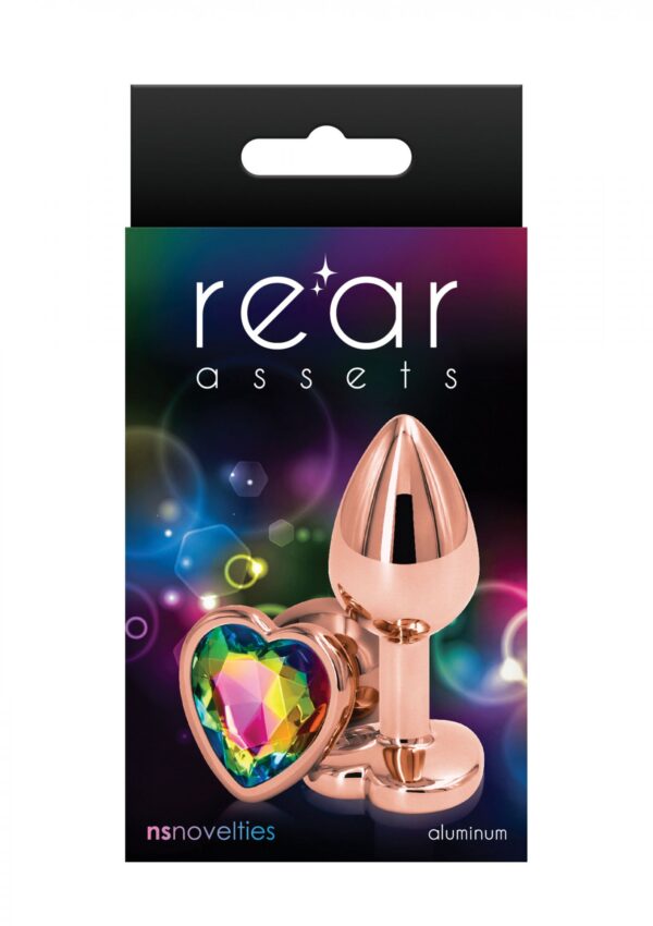 Rear Assets Rose Gold Heart S Multicolor - obrazek 2
