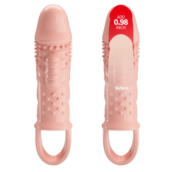 PRETTY LOVE   Cecelia PENIS SLEEVE , Vibration - obrazek 2