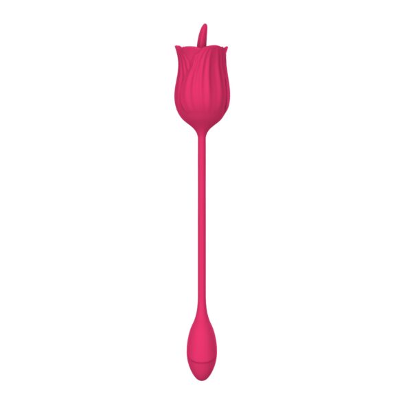 Stymulator   Licking massager with vibrating Egg USB 10 Functions - obrazek 2