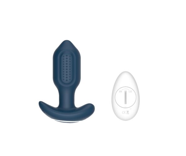 Victoria   Vibrating Anal Plug,  remote control - obrazek 2