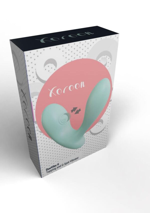 DuoVibe II Tapping Vibrator Mint - obrazek 2