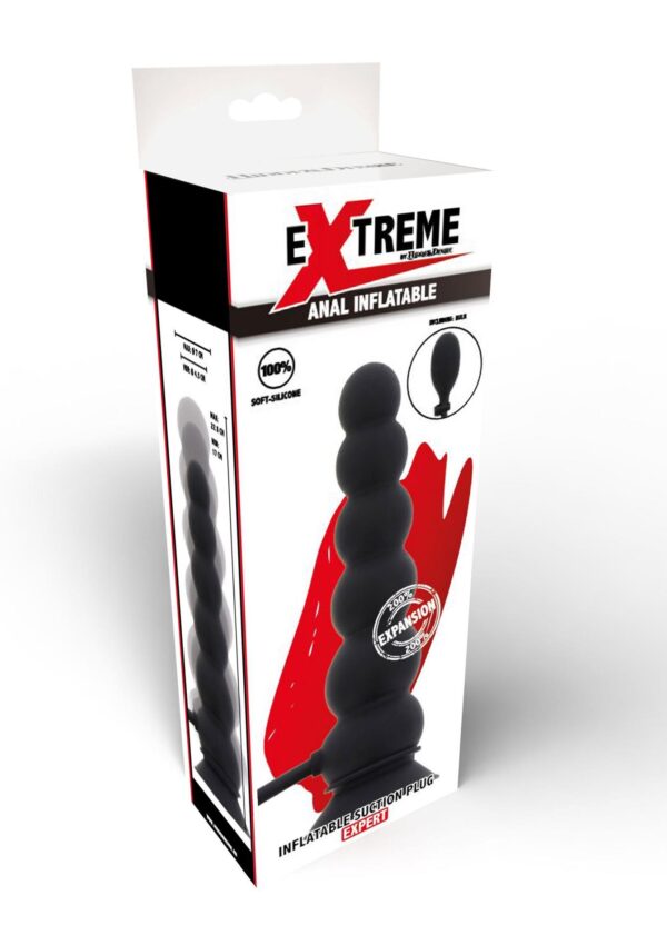 Hidden Desire Extreme Inflatable Suction Base Plug   Expert - obrazek 2