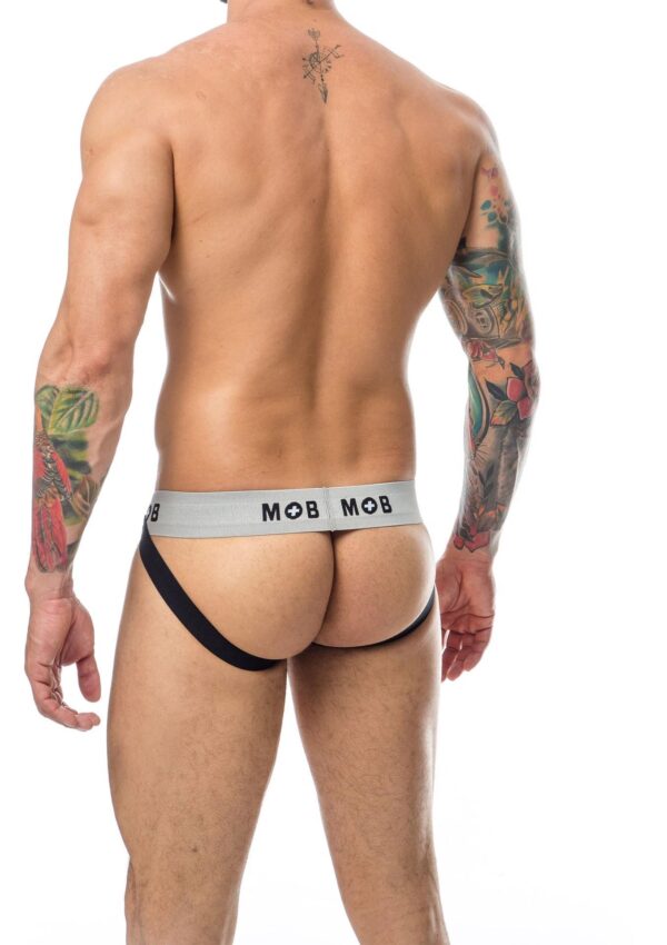 MOB Stripe Classic Jock White - obrazek 2