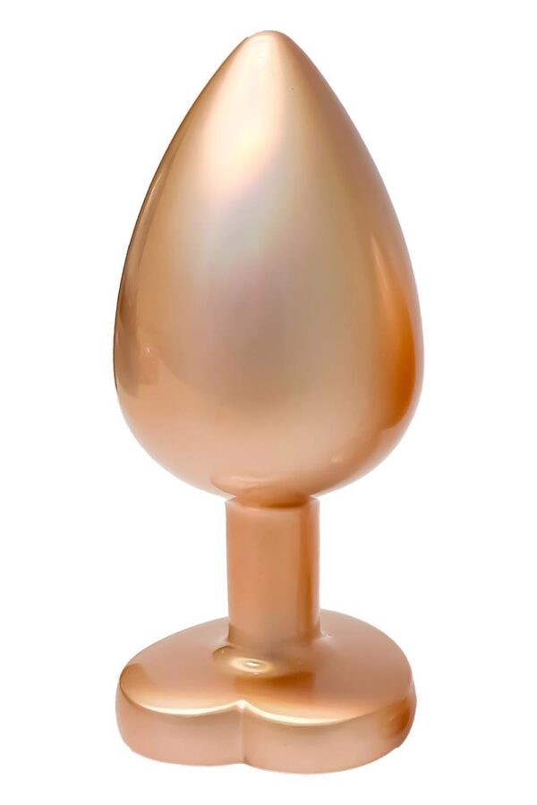 GLEAMING LOVE MATTE GOLD PLUG LARGE - obrazek 2