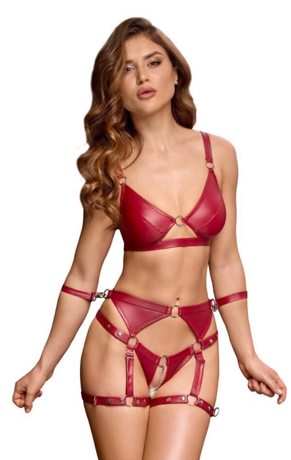 Bondage Bra Set XL - obrazek 2