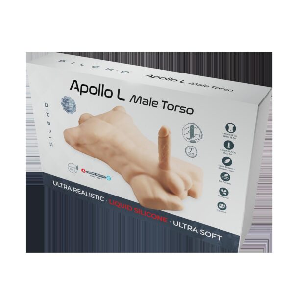 Apollo L Male Torso Flesh - obrazek 2