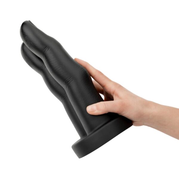 BUTTR   Victory Double Finger Butt Plug - obrazek 2
