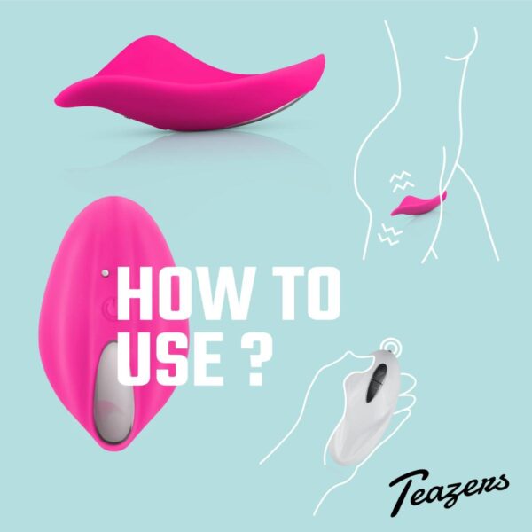 Mini Vibrator With Remote Control - obrazek 2