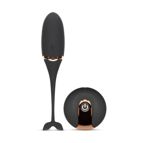 Luxurious Vibrating Egg w/ Remote Control   Black - obrazek 2