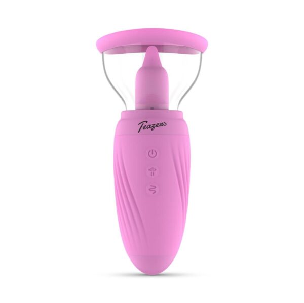 Teazers Suction Cup with Clitoris Vibrator - obrazek 2