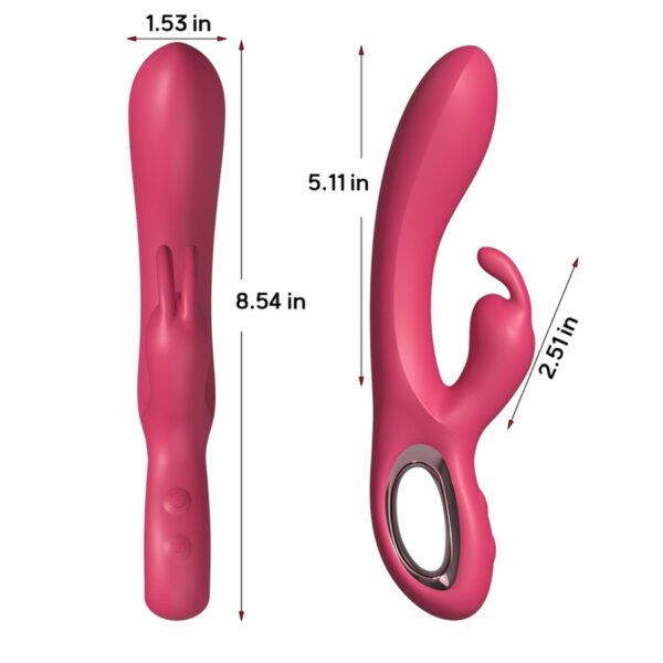 Rabbit vibrator PINK - obrazek 2