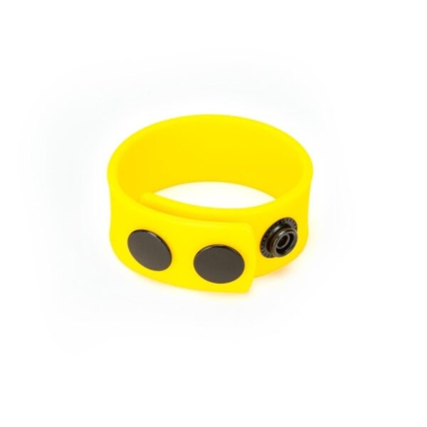 Me You Us Yellow Silicone Cock Strap - obrazek 2