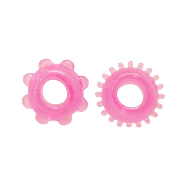 Kit di 2 anelli fallici flessibili Timeless Magic Nubs - obrazek 2