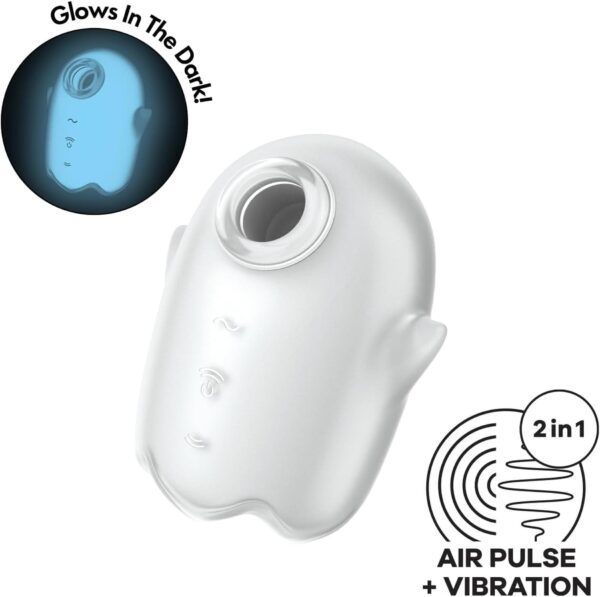Satisfyer Glowing Ghost White - obrazek 2