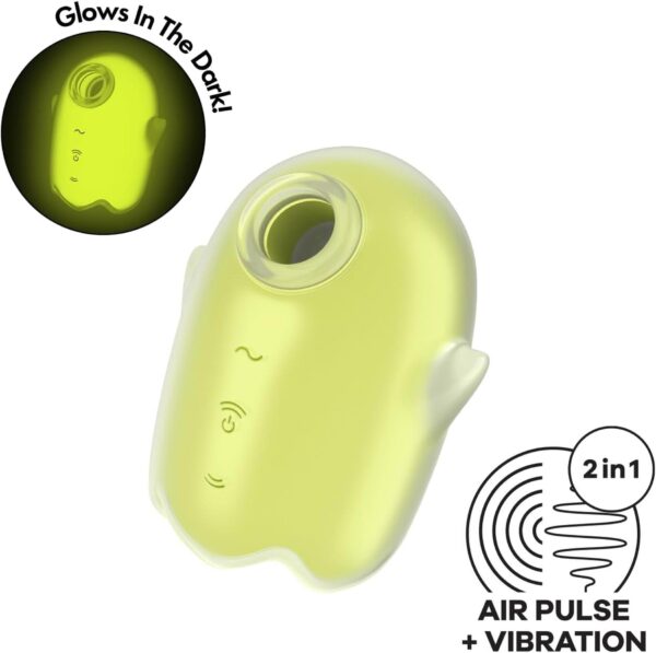 Satisfyer Glowing Ghost Yellow - obrazek 2